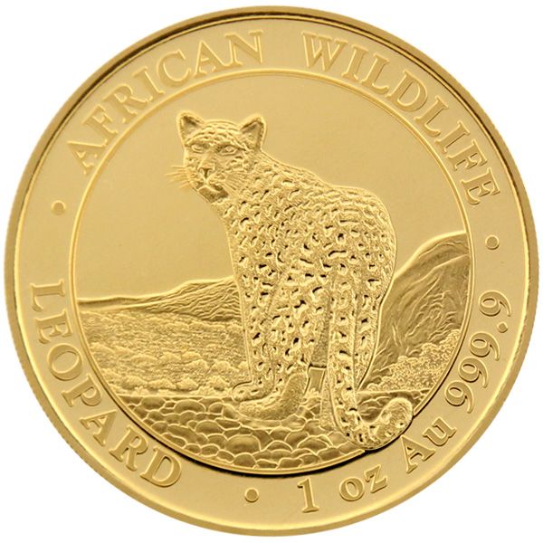 1 Oz Gold - Somalia - Leopard 2018