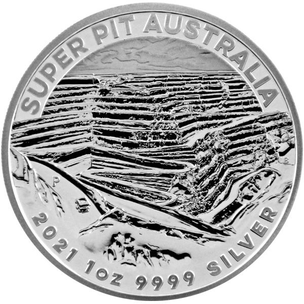 1 Oz Silber - Australien - Super Pit 2021