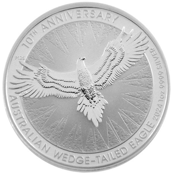 1 Oz Silber - Australien - Wedge-Tailed-Eagle 2024