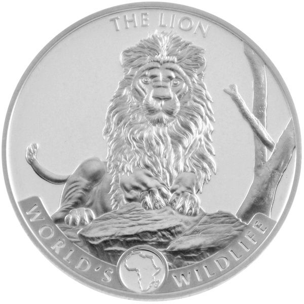 1 Oz Silber - Kongo - Worlds Wildlife - Löwe 2025