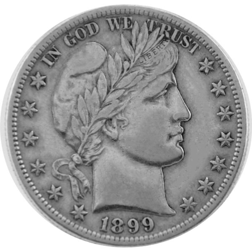 USA - Half Dollar - Barber (Silber 900)