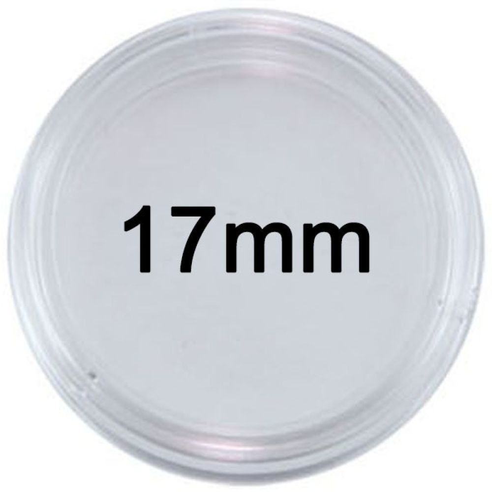 10er-Pack Leuchtturm Münzkapseln 17mm