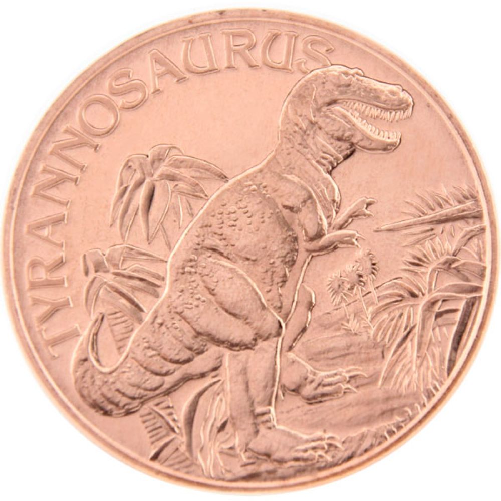 1 AVDP Unze Kupfer - Tyrannosaurus - Rex
