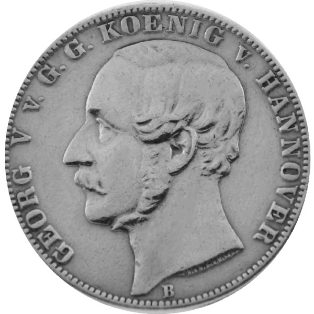 Vereinstaler - König Georg von Hannover - 1865 B