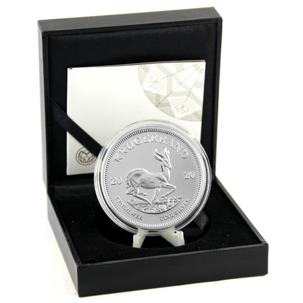 1 Oz Silber - Südafrika - Krügerrand 2020 - Proof