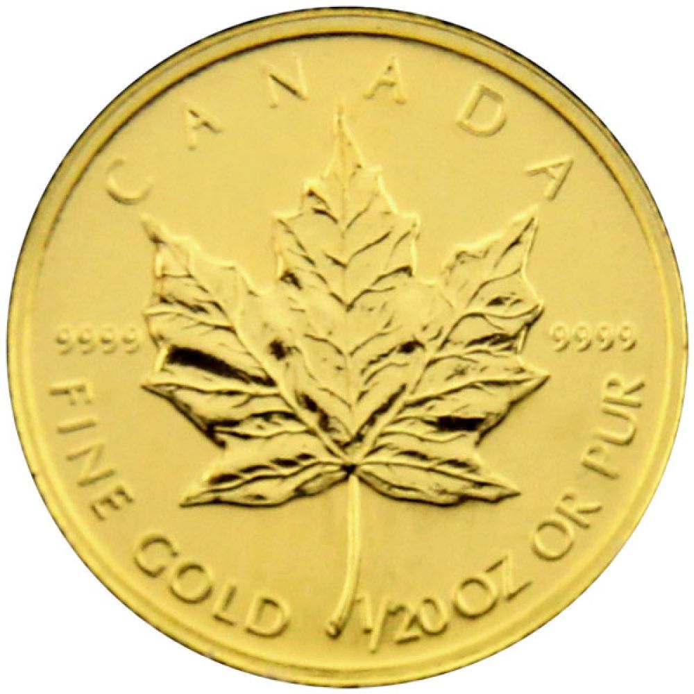 1/20 Oz Gold - Kanada - Maple Leaf