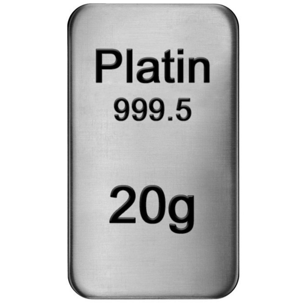 20g Platinbarren (LPPM zert.)