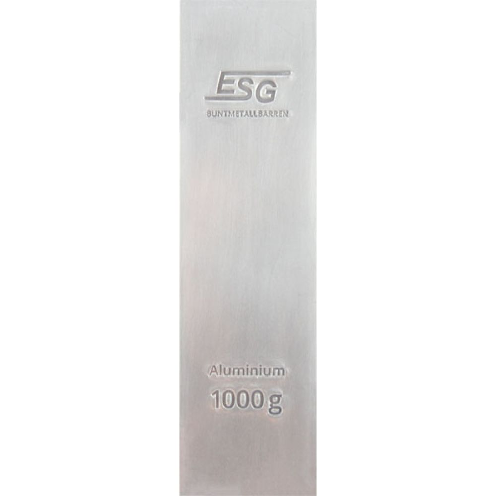 1kg Aluminiumbarren (ESG Buntmetall)