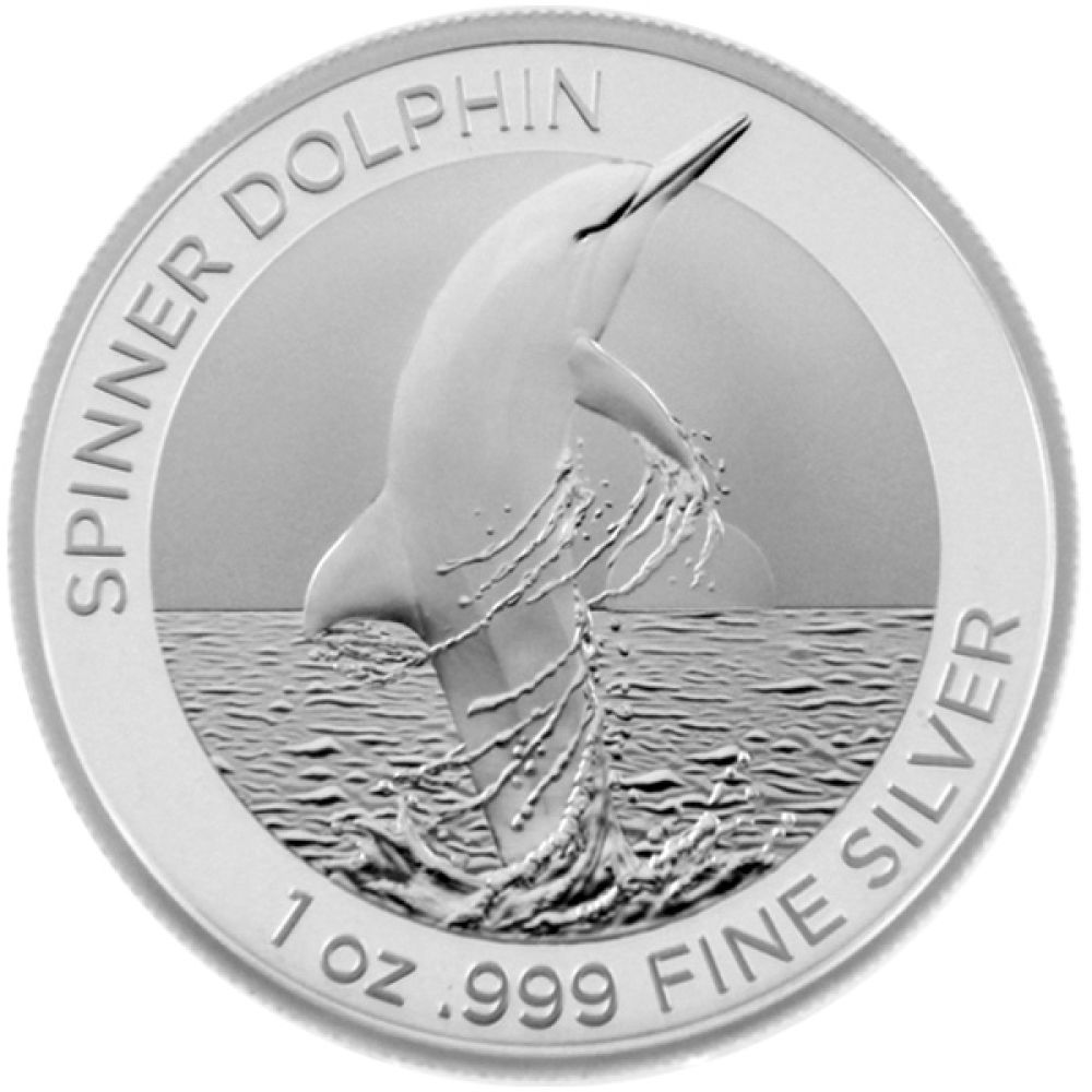 1 Oz Silber - Australien - Spinner Dolphin 2020