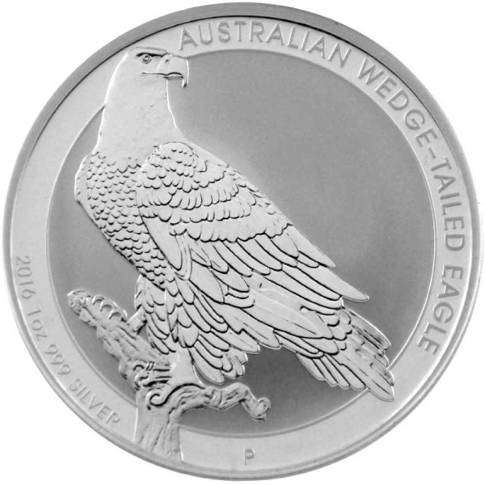 1 Oz Silber - Australien - Wedge-Tailed-Eagle 2016