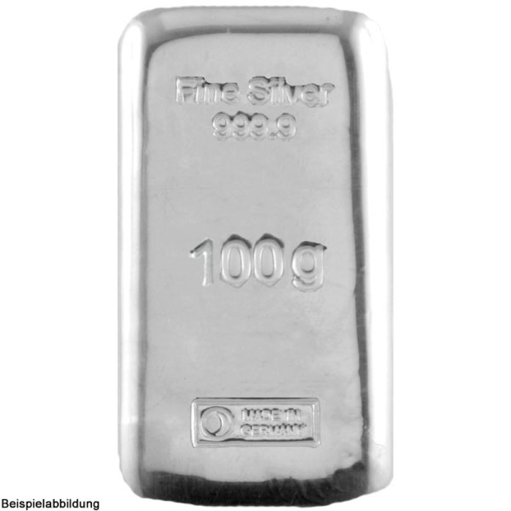 100g Silberbarren (LBMA zert.)