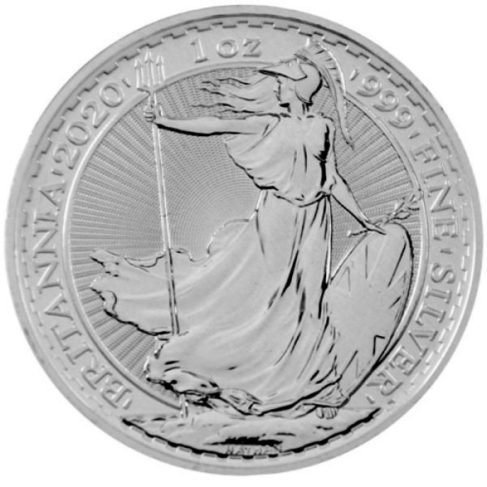 1 Oz Silber - Großbritannien - Britannia 2020