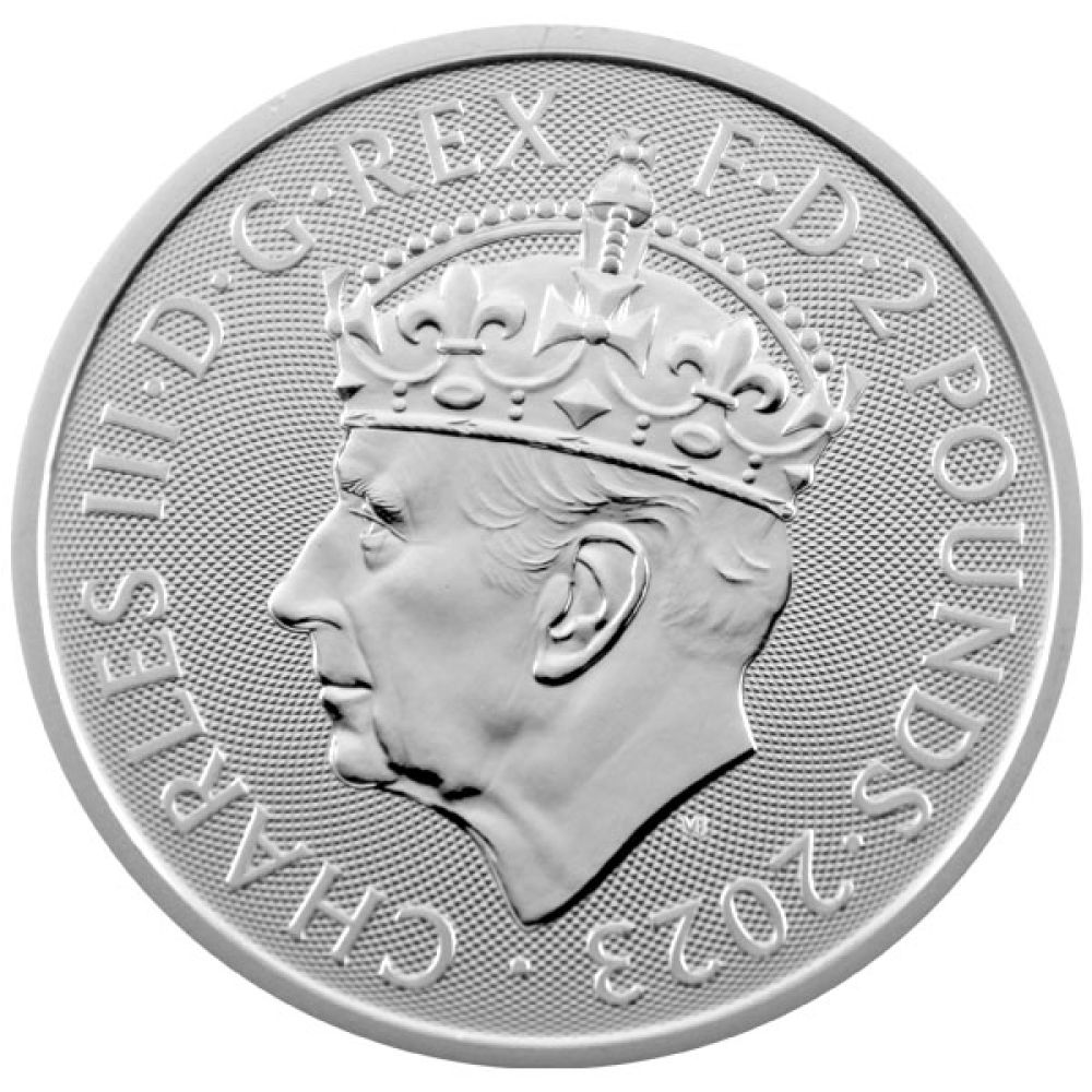 1 Oz Silber - Großbritannien - Britannia 2023 (Krönungstag Charles III.)