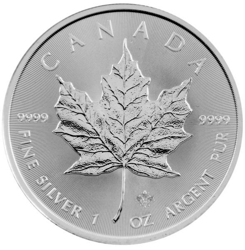 1 Oz Silber - Kanada - Maple Leaf 2021