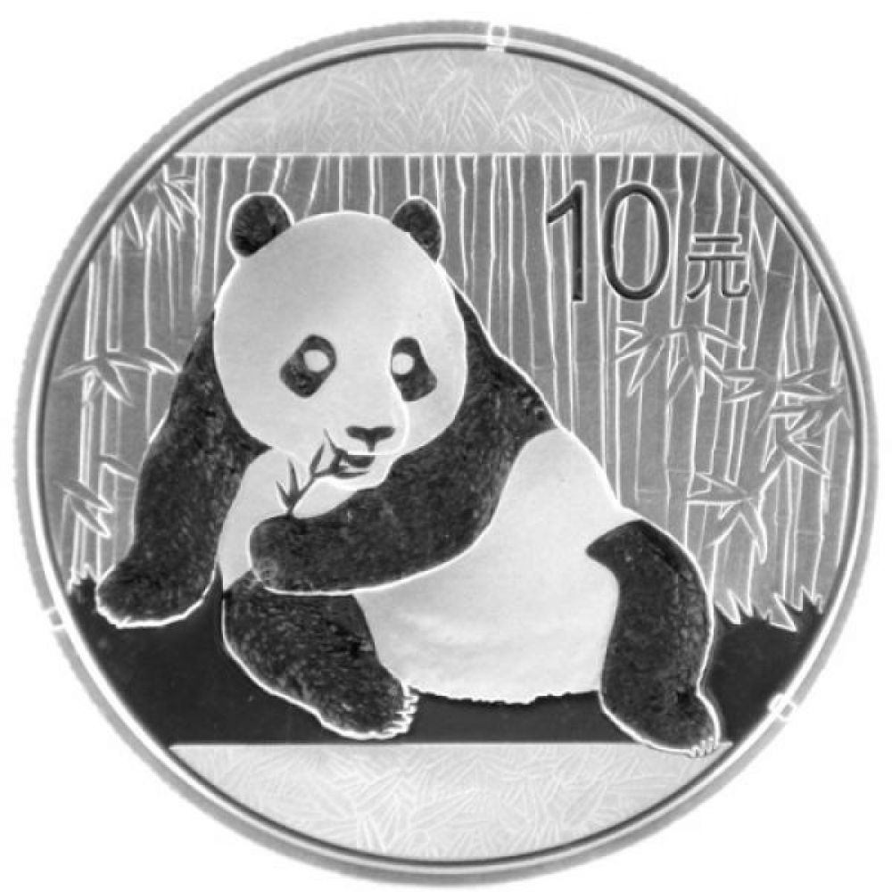 1 Oz Silber - China - Panda 2015