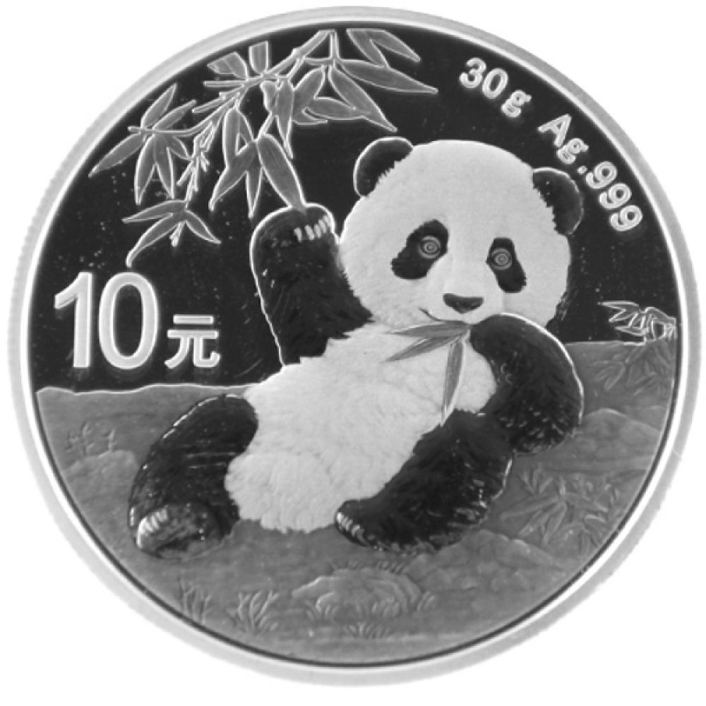 30g Silber - China - Panda 2020