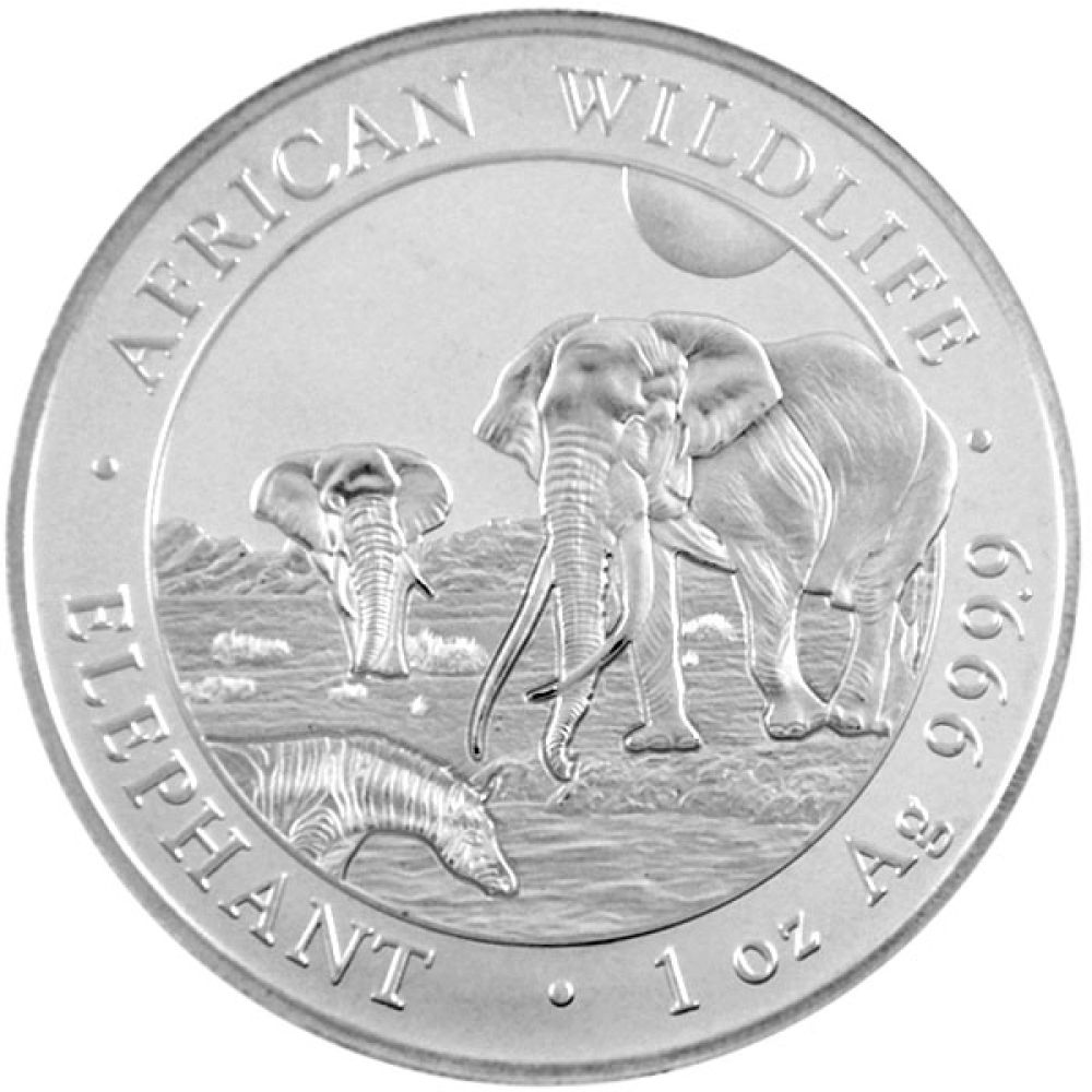 1 Oz Silber - Somalia - Elefant 2026