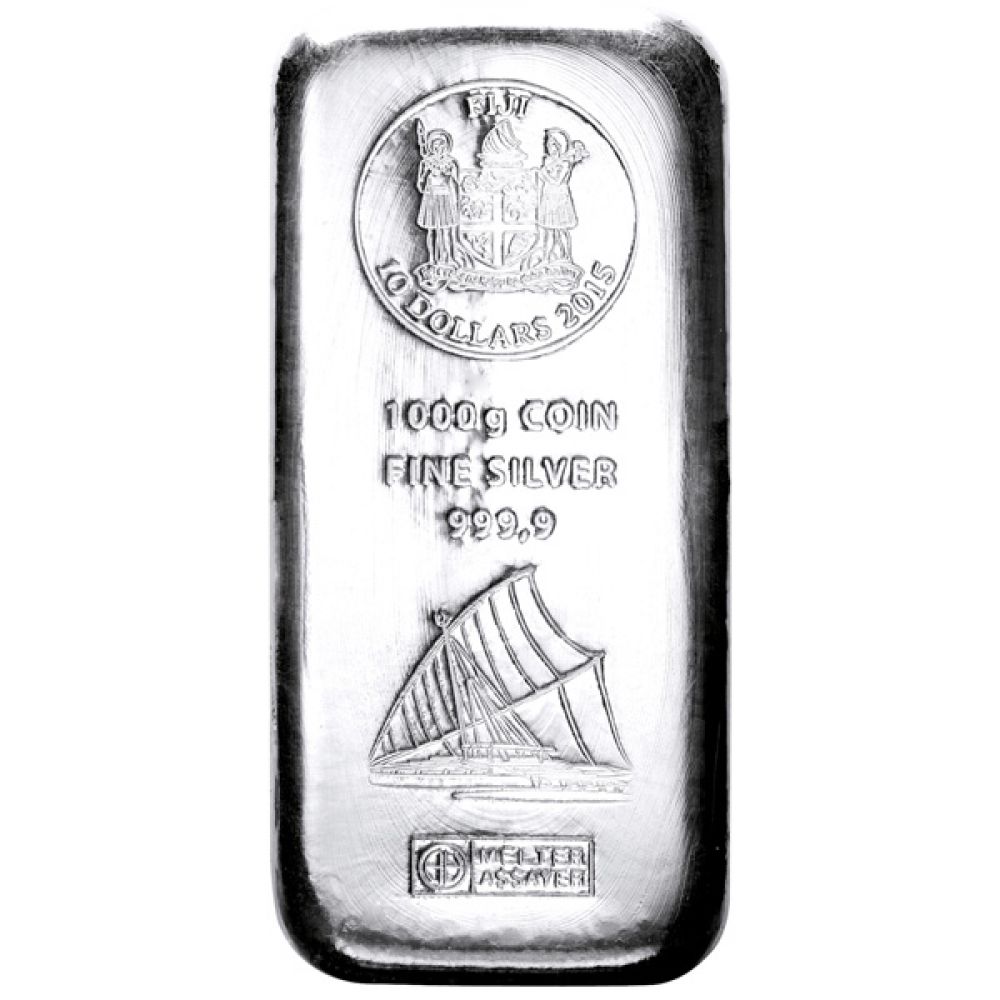 Fiji - 1 KG Silber Münzbarren