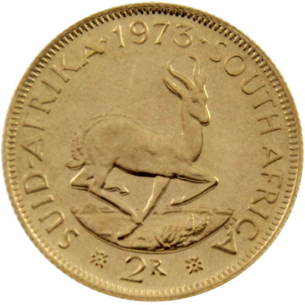 Südafrika - Gold - 2 Rand