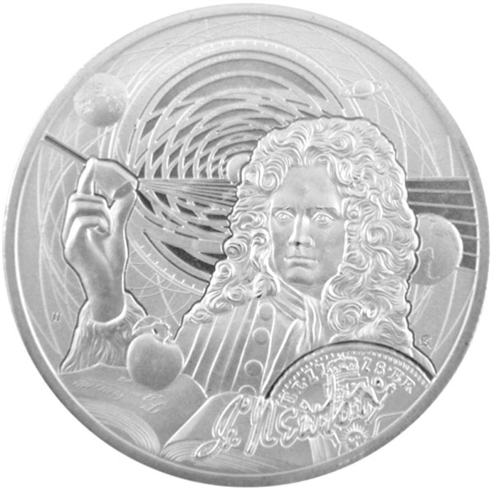 1 Oz Silber - Niue - Icons of Inspiration: Sir Isaac Newton 2022