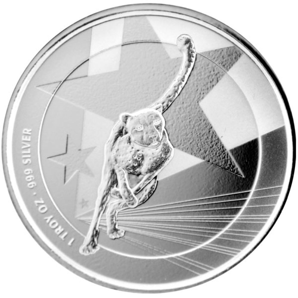 1 Oz Silber - Kamerun - Gepard 2019