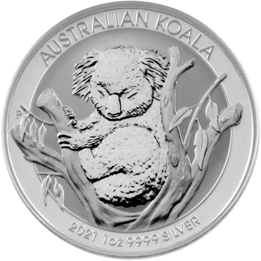 1 Oz Silber - Australien - Koala 2021