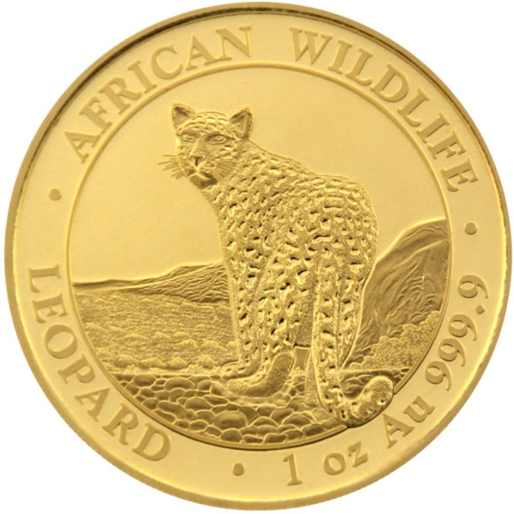 1 Oz Gold - Somalia - Leopard 2018