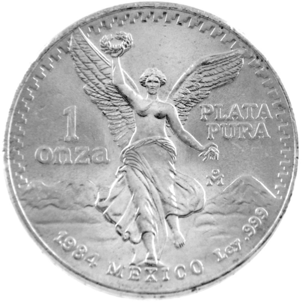 1 Oz Silber - Mexiko - Libertad 1984