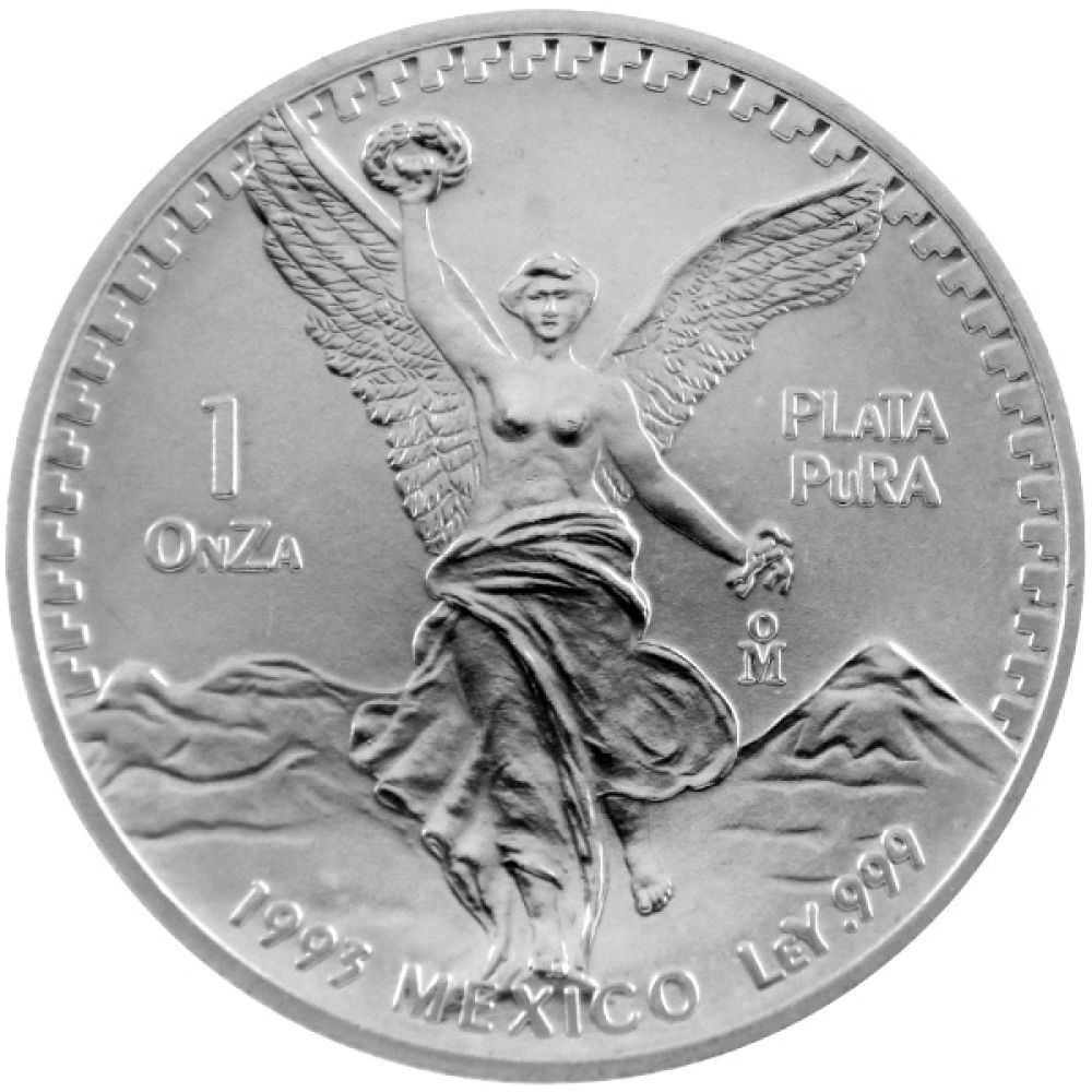 1 Oz Silber - Mexiko - Libertad 1993