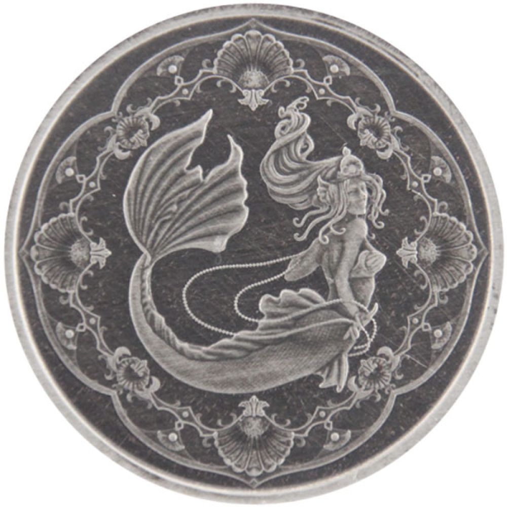 1 Oz Silber - Samoa - Mermaid / Meerjungfrau 2022 - Antik finish