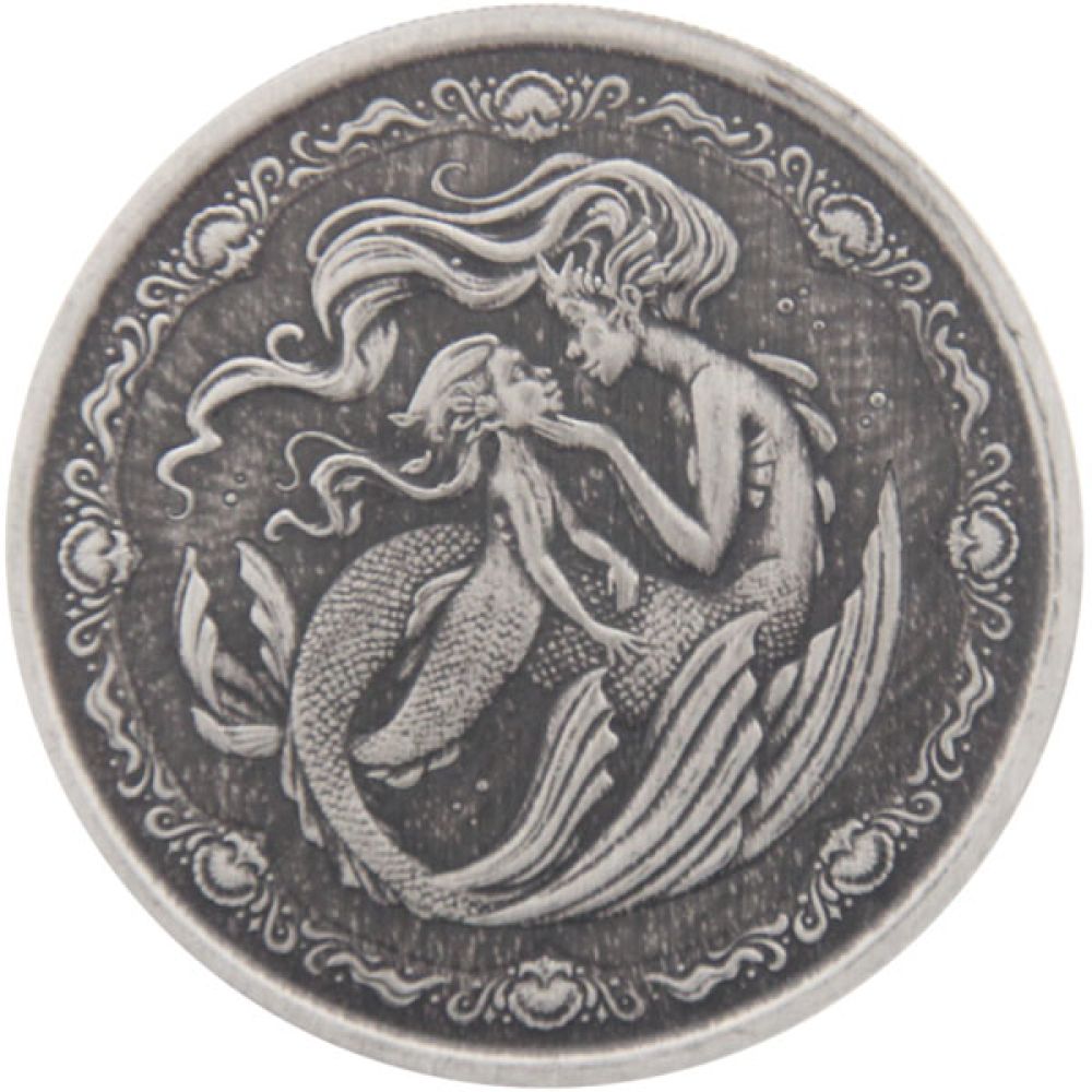 1 Oz Silber - Samoa - Mermaid / Meerjungfrau 2023 - Antik finish