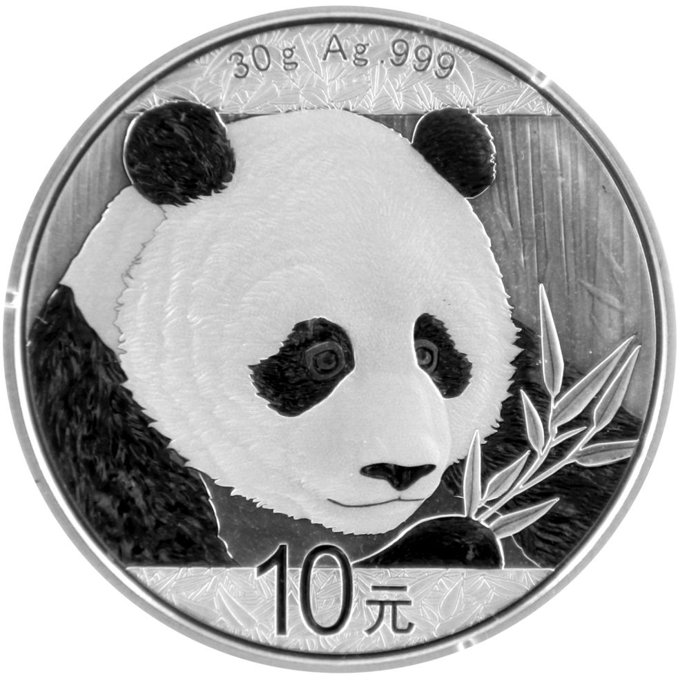 30g Silber - China - Panda 2018
