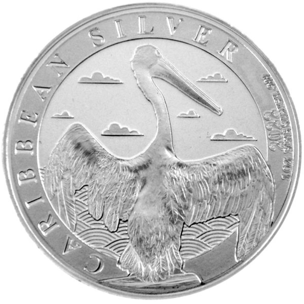 1 Oz Silber - Barbados - Pelikan 2022