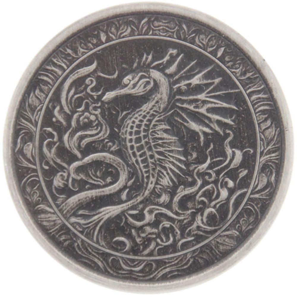 1 Oz Silber - Samoa - Seepferdchen 2023 Antik finish