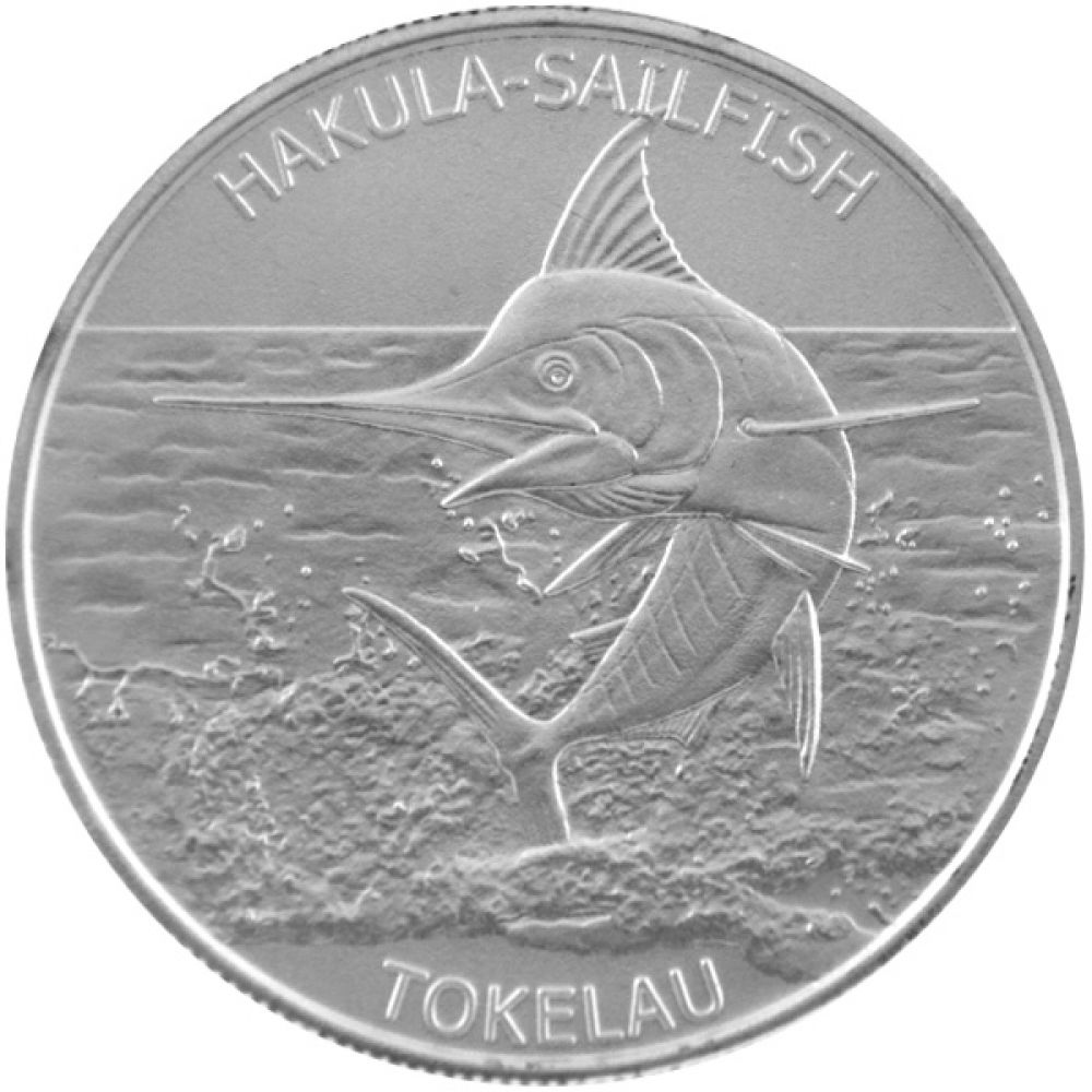 1 Oz Silber - Tokelau - Hakula Sailfish 2016