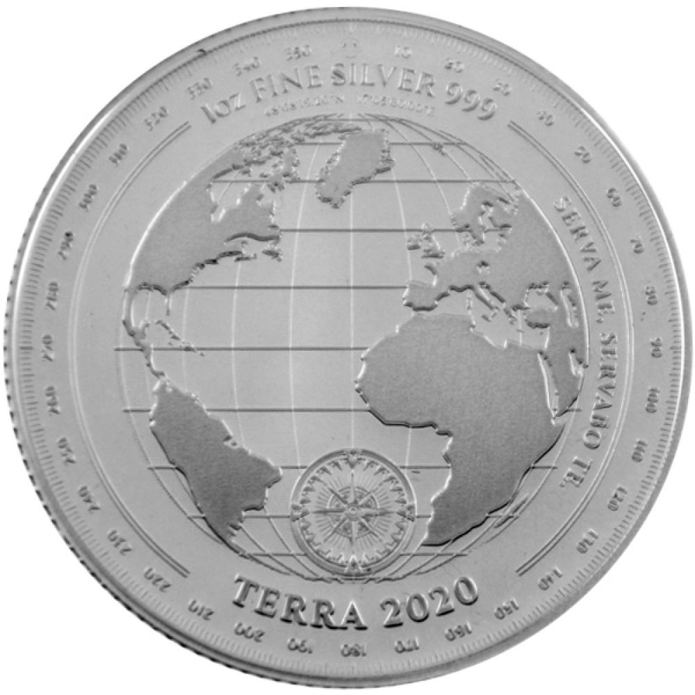 1 Oz Silber - Tokelau - Terra 2020