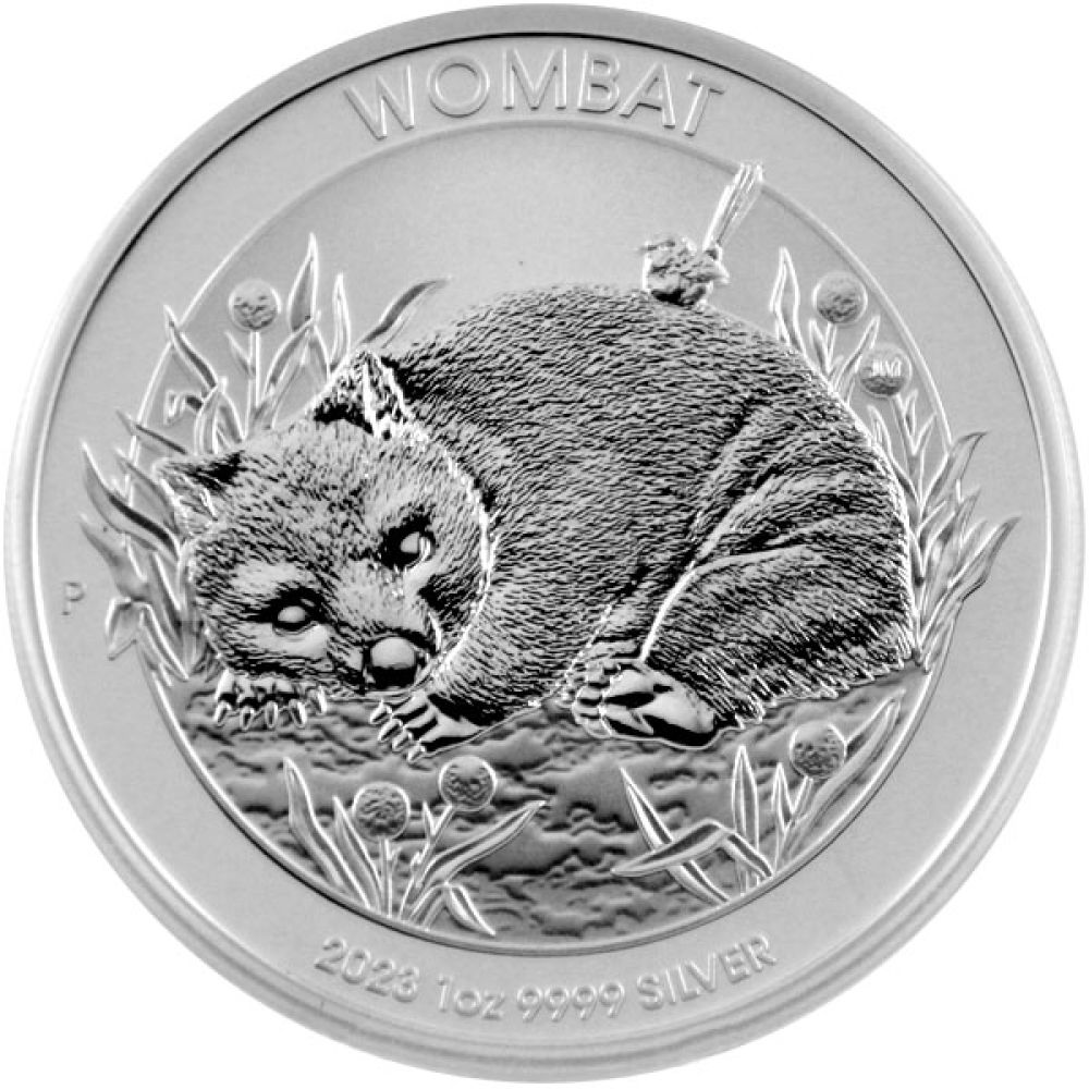 1 Oz Silber - Australien - Wombat 2023